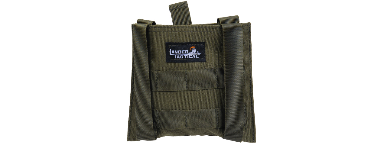 CA-389G MOLLE PLATFORM FOLD-AWAY NETTING DUMP POUCH (OD GREEN)