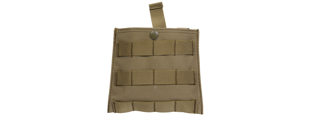 CA-389T MOLLE PLATFORM FOLD-AWAY NETTING DUMP POUCH (TAN)