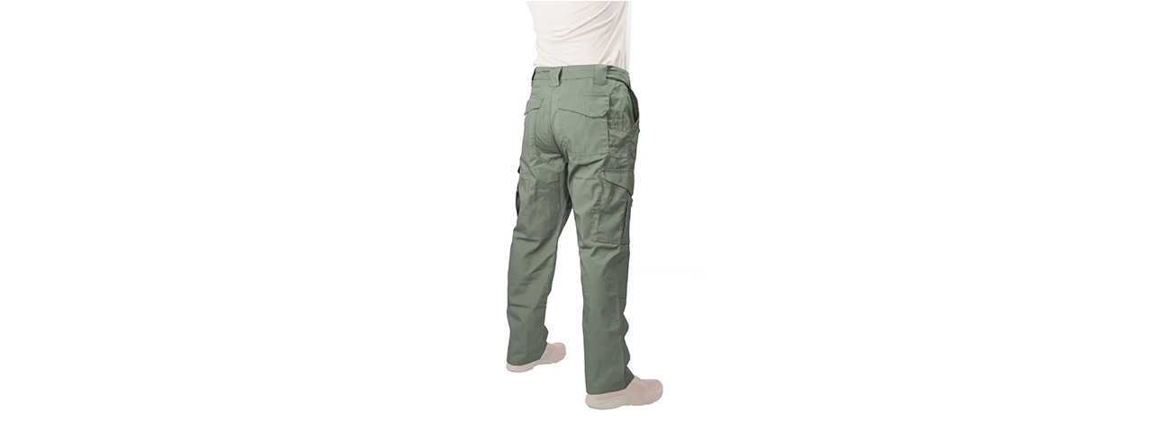 CA-396LG TACTICAL OUTDOOR PANTS (COLOR: OD GREEN) WAIST: 36 INCH - Click Image to Close