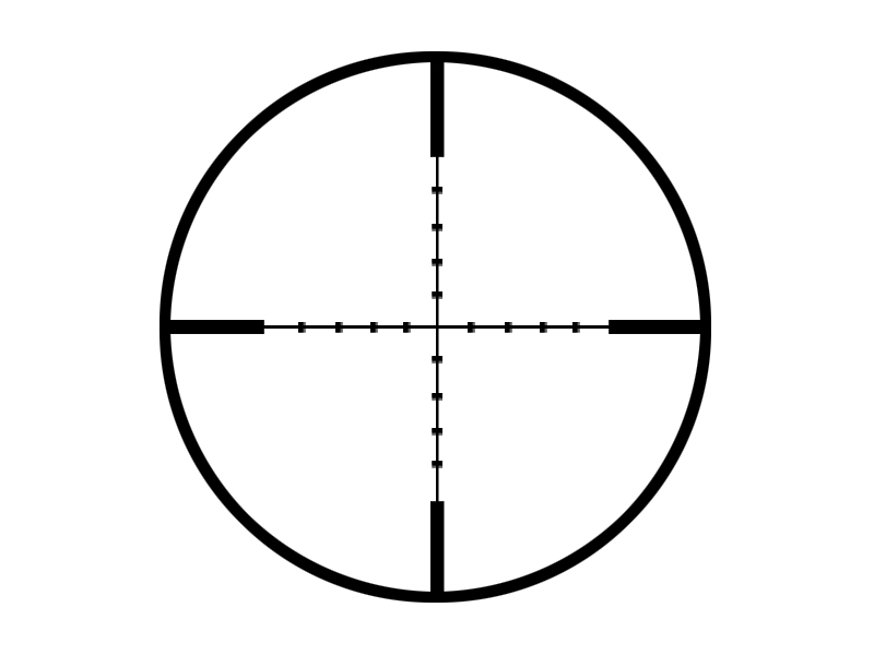 Lancer Tactical 3-9x40 Rifle Scope w/ 20mm Mounts - Click Image to Close