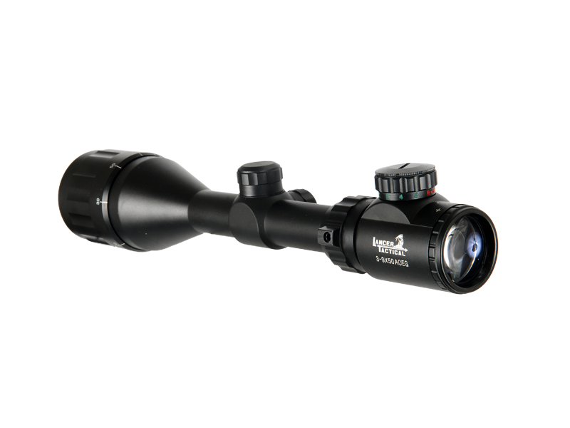 Lancer Tactical CA-416B Red & Green Dual Illuminated AO Scope