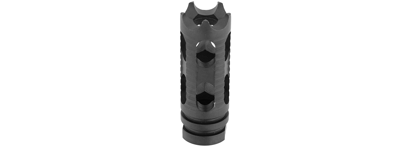 Lancer Tactical CA-502 Phantom Flash-Hider, 14x4 mm Anti-Clockwise - Click Image to Close