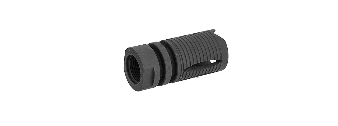 Lancer Tactical CA-503 M4 Flash-Hider, 14x7 mm Anti-Clockwise - Click Image to Close