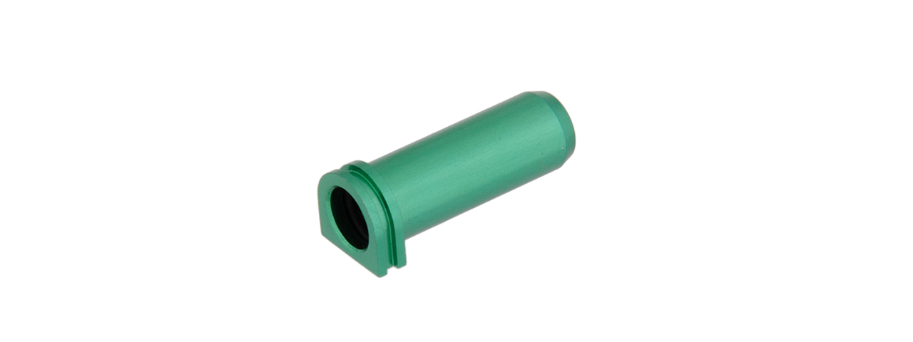 Lancer Tactical Aluminum M14 Long Nozzle (Color: Green) - Click Image to Close