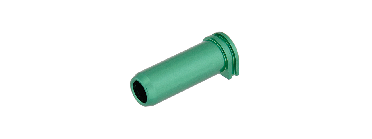 Lancer Tactical Aluminum M14 Long Nozzle (Color: Green) - Click Image to Close