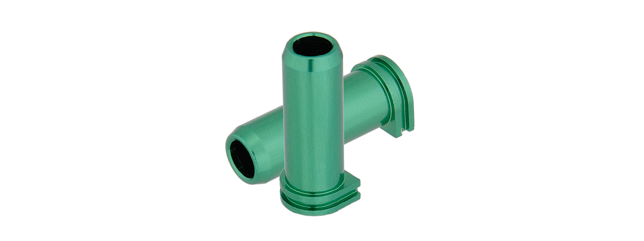 Lancer Tactical Aluminum M14 Long Nozzle (Color: Green)