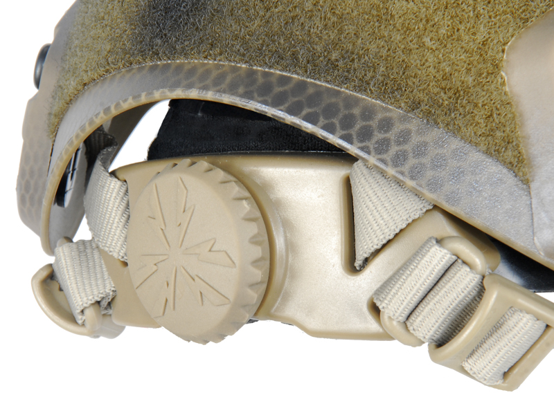 CA-726N HELMET BALLISTIC TYPE (COLOR: TAN CUSTOM) (MED/LRG) - Click Image to Close