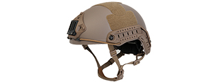 Lancer Tactical Airsoft Ballistic MH Type Helmet (Color: Tan)