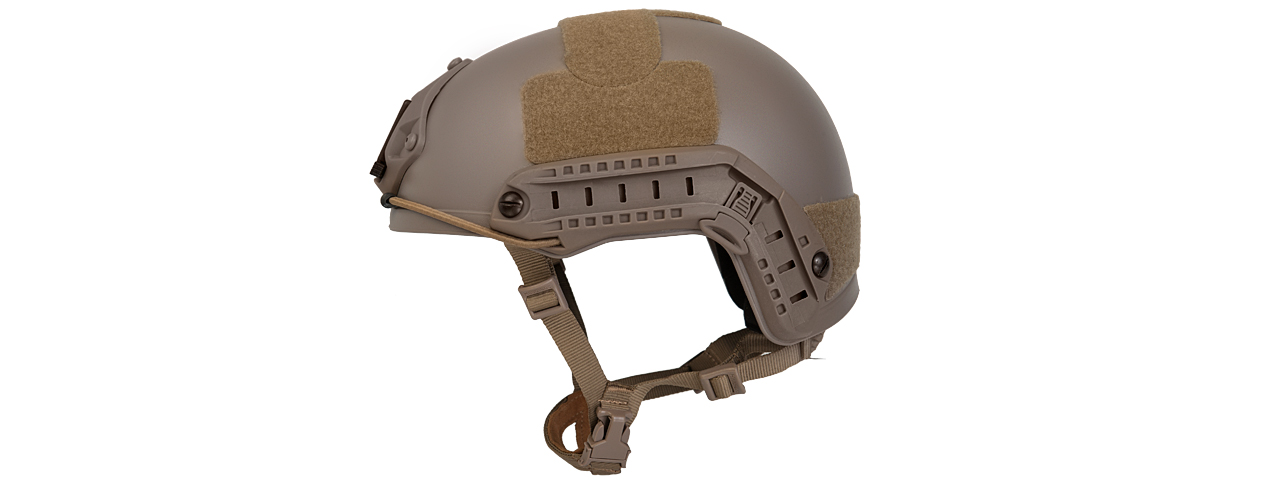 Lancer Tactical Airsoft Ballistic MH Type Helmet (Color: Tan) - Click Image to Close