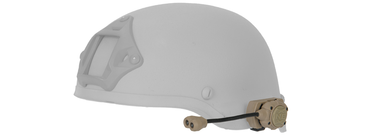 CA-729TG HELMET MULTI-LIGHT 2-LED (DARK EARTH)
