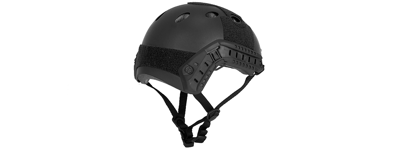 Lancer Tactical CA-738B HELMET in Black (Basic Version) - Click Image to Close