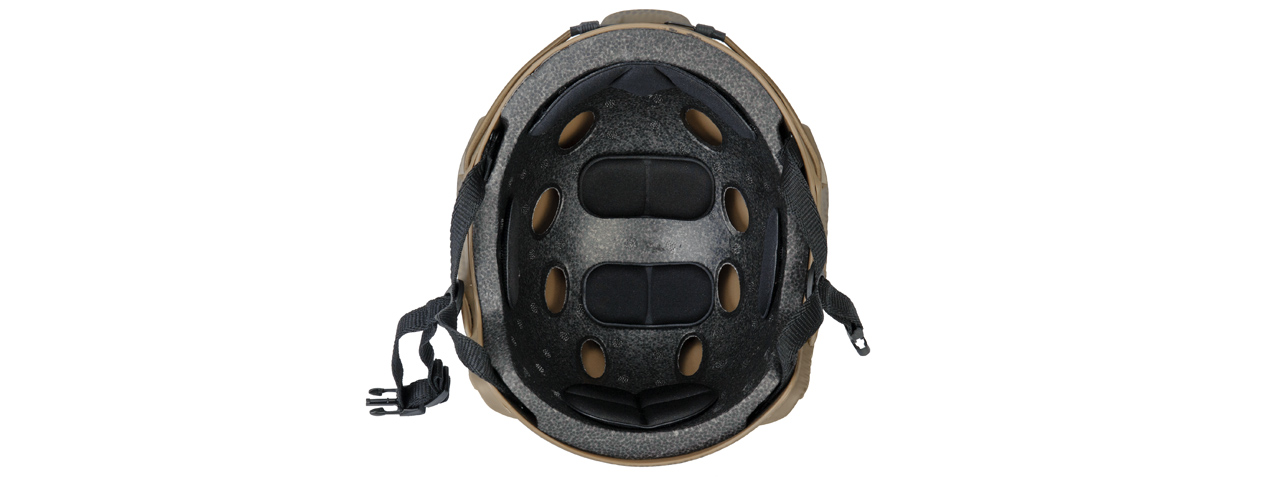 Lancer Tacitical CA-739N Ballistic Helmet in Custom Dark Earth (Basic Version) - Click Image to Close