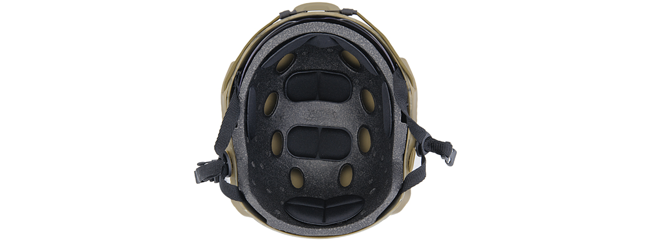 CA-741A HELMET BALLISTIC TYPE "BASIC VERSION w/VISOR" (COLOR: AT) SIZE: MEDIUM - Click Image to Close