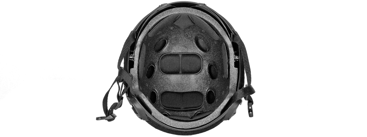 CA-741B HELMET BALLISTIC TYPE "BASIC VERSION w/VISOR" (COLOR: BLACK) SIZE: MEDIUM - Click Image to Close