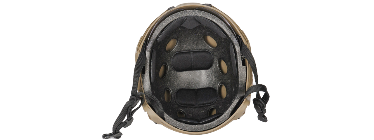 CA-741T HELMET BALLISTIC TYPE "BASIC VERSION w/VISOR" (COLOR: DARK EARTH) SIZE: MEDIUM