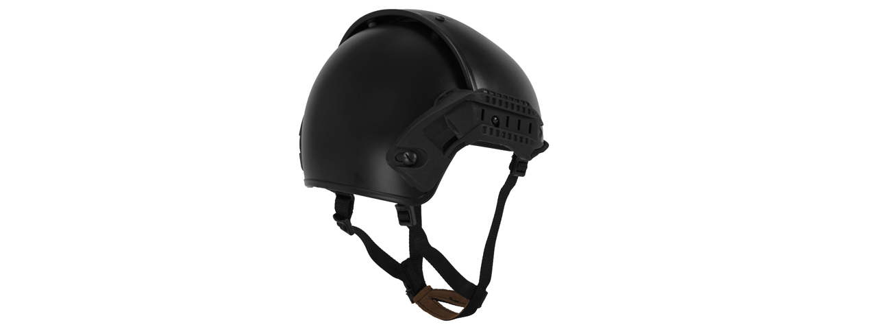 Lancer Tactical CA-761B CP AF Helmet, Black - Click Image to Close