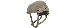 Lancer Tactical CA-761T CP AF Helmet, Dark Earth