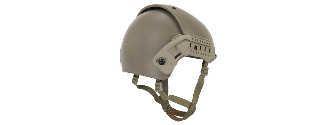 Lancer Tactical CA-761T CP AF Helmet, Dark Earth - Click Image to Close