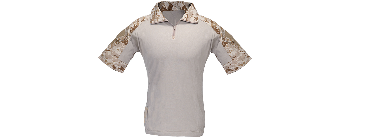 Lancer Tactical CA-774MD1 Summer Edition Combat Uniform BDU Shirt- Medium, Desert Digital