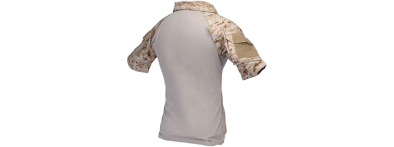 Lancer Tactical CA-774XL1 Summer Edition Combat Uniform BDU Shirt- X-Large, Desert Digital - Click Image to Close