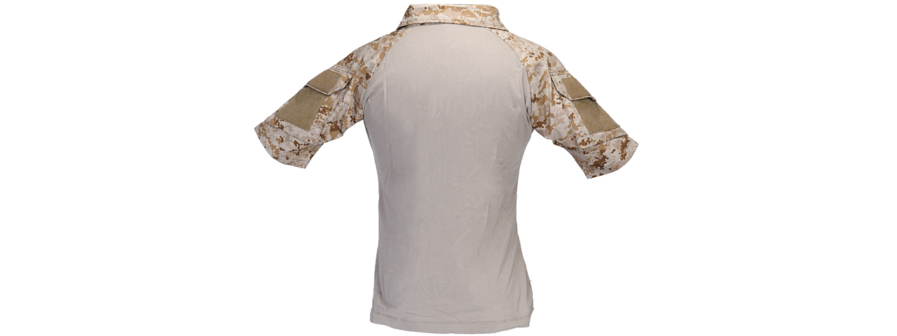 Lancer Tactical CA-774XL1 Summer Edition Combat Uniform BDU Shirt- X-Large, Desert Digital - Click Image to Close