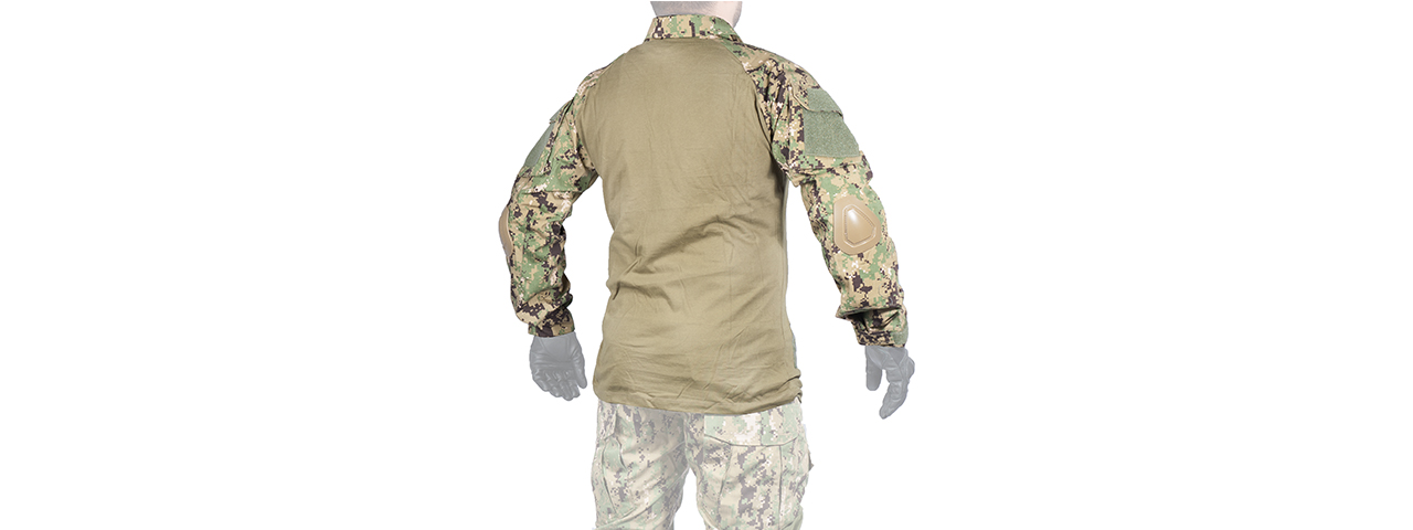 CA-790SM1 COMBAT UNIFORM BDU SHIRT (COLOR: JUNGLE DIGITAL) SIZE: SMALL - Click Image to Close