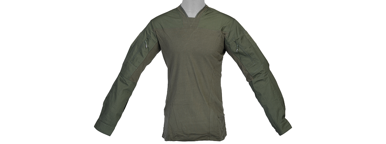 CA-793SM TLS HALFSHELL SHIRT (OD GREEN) SMALL