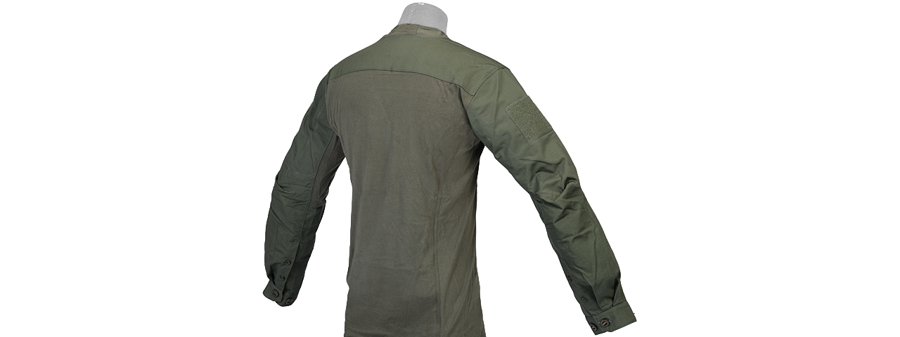 CA-793LG TLS HALFSHELL SHIRT (OD GREEN) LARGE - Click Image to Close