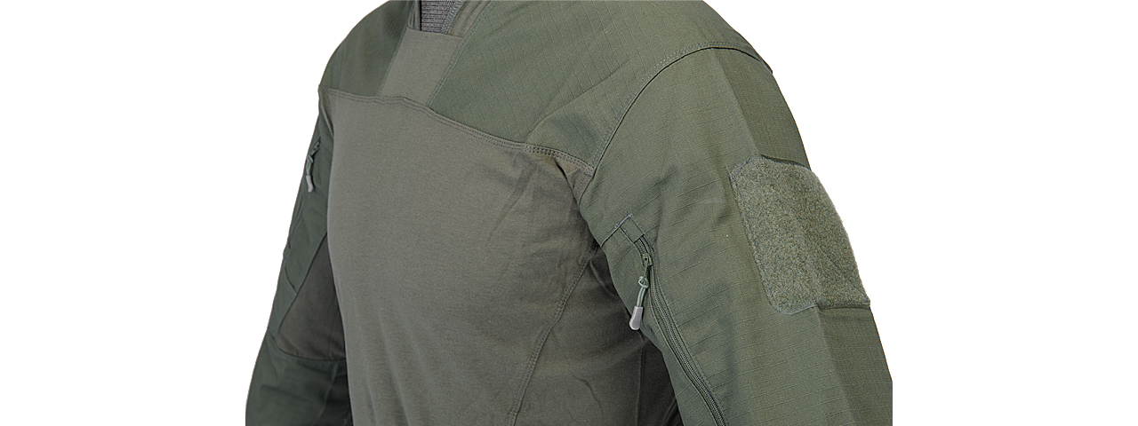 CA-793XS TLS HALFSHELL SHIRT (OD GREEN) X-SMALL