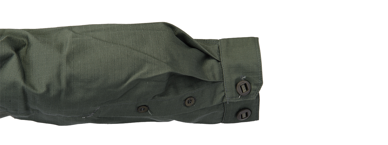 CA-793LG TLS HALFSHELL SHIRT (OD GREEN) LARGE - Click Image to Close