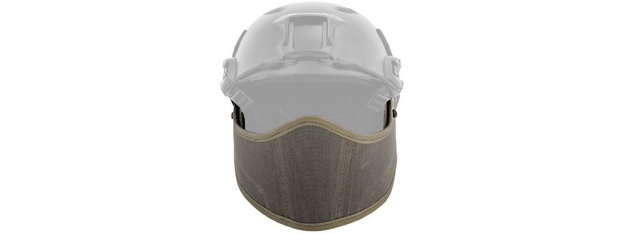 Lancer Tactical CA-801G HELMET Armour Face in OD Green