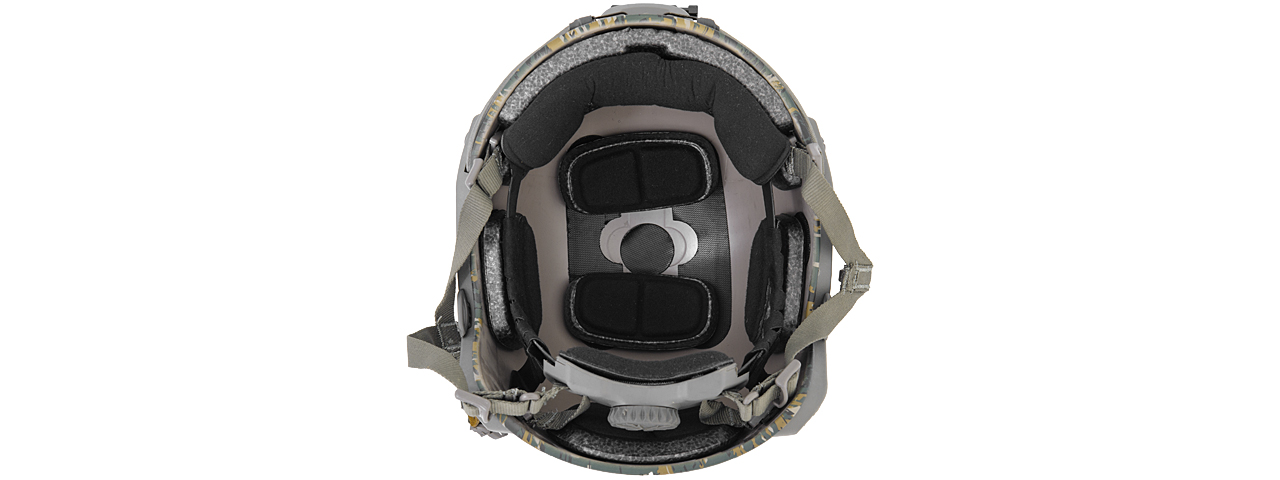 CA-805W MARITIME HELMET ABS (WOODLAND CAMO) SIZE: M/L - Click Image to Close