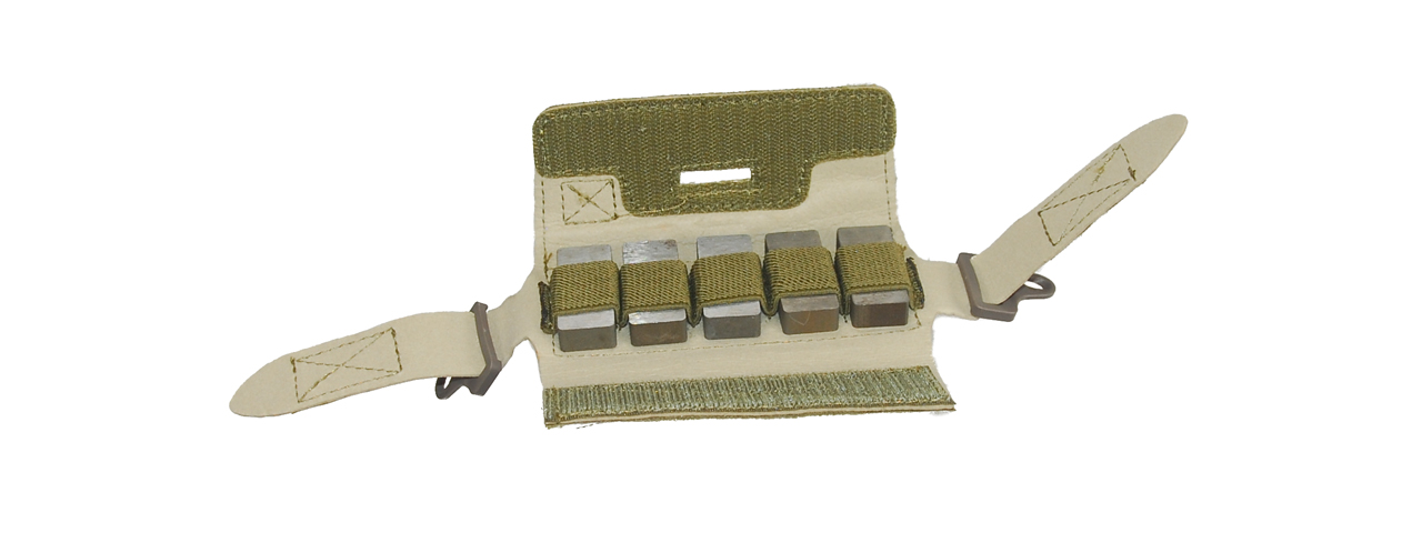 CA-810T HELMET COUNTERWEIGHT POUCH (COLOR: DARK EARTH) - Click Image to Close