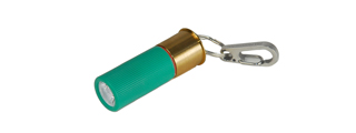 CA-813GW M870 SHELL TYPE FLASHLIGHT (GREEN) 270 LUMEN (WHITE LED)