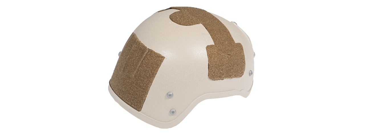 CA-820G MICH HELMET DIY VELCRO STICKER SET (COLOR: DARK EARTH)