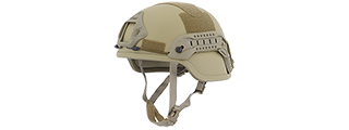 CA-837T ACH MICH 2000 HELMET - SPECIAL ACITION VERSION "PLASTIC" (COLOR: TAN)