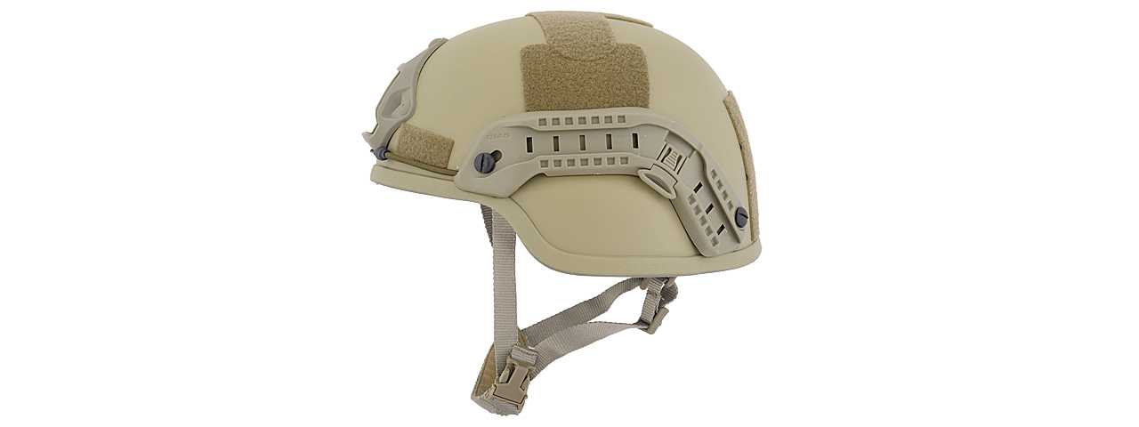 CA-837T ACH MICH 2000 HELMET - SPECIAL ACITION VERSION "PLASTIC" (COLOR: TAN)