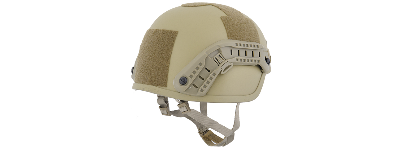 CA-837T ACH MICH 2000 HELMET - SPECIAL ACITION VERSION "PLASTIC" (COLOR: TAN)