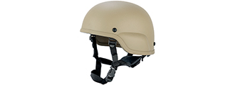 CA-839T ACH MICH 2000 "PLASTIC" HELMET (COLOR: TAN)