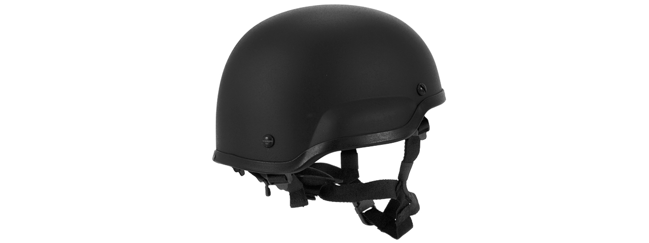 CA-840B ACH MICH 2002 "PLASTIC" HELMET (COLOR: BLACK)