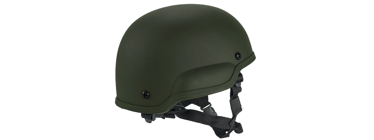 CA-840G ACH MICH 2002 "PLASTIC" HELMET (COLOR: OD GREEN)