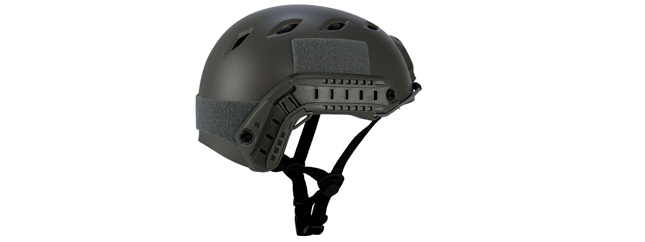 CA-841G HELMET BJ TYPE "BASIC VERSION" (COLOR: OD GREEN) SIZE: MEDIUM