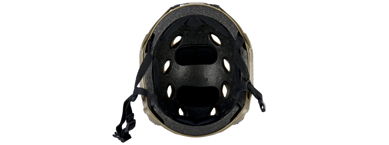 CA-841T HELMET BJ TYPE "BASIC VERSION" (COLOR: TAN) SIZE: MEDIUM - Click Image to Close