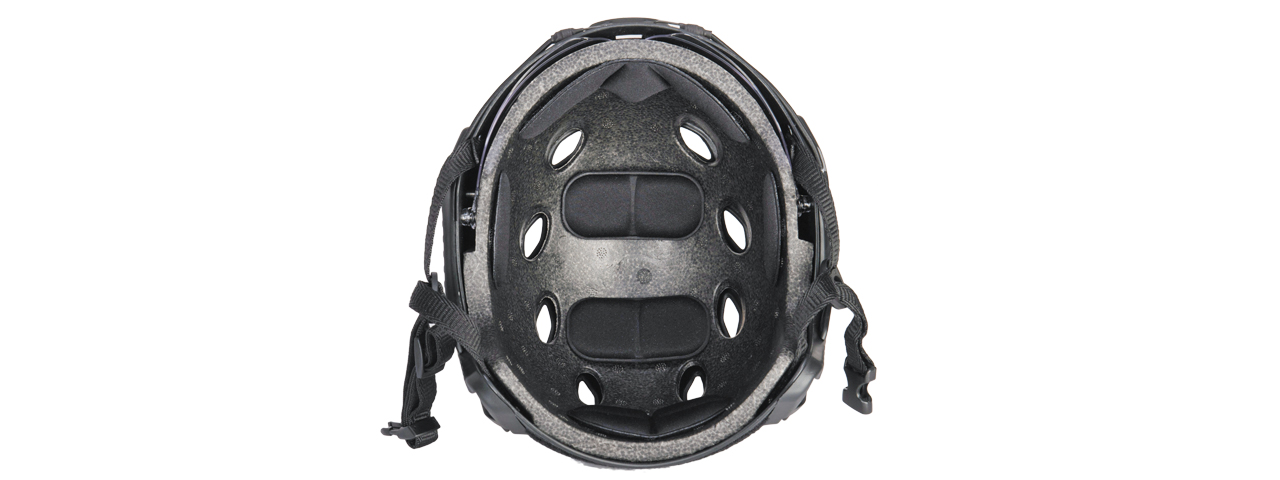 CA-842B HELMET BJ TYPE "BASIC VERSION w/VISOR" (COLOR: BLACK) SIZE: MEDIUM - Click Image to Close