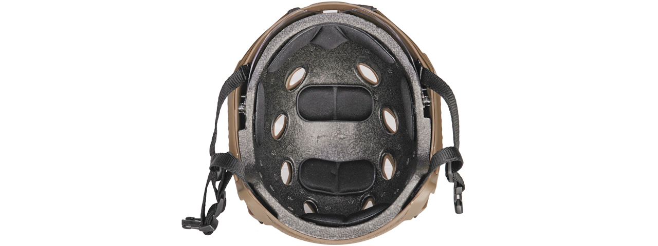 CA-842T HELMET BJ TYPE "BASIC VERSION w/VISOR" (COLOR: TAN) SIZE: MEDIUM