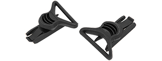 CA-850B GOGGLE SWIVEL CLIPS, 36MM (BLACK)