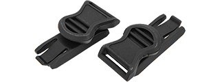 CA-851B GOGGLE SWIVEL CLIPS, 19MM (BK)