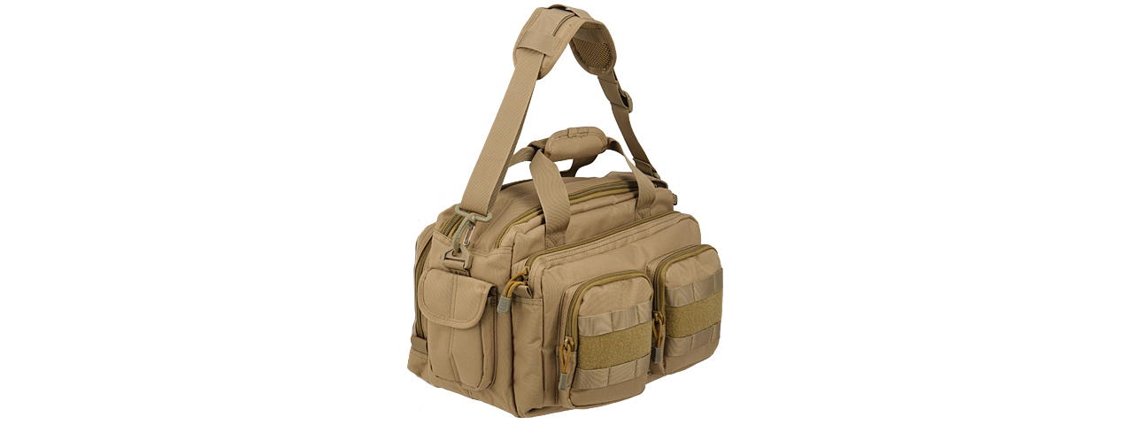 CA-980TN NYLON RANGE BAG (TAN) - Click Image to Close