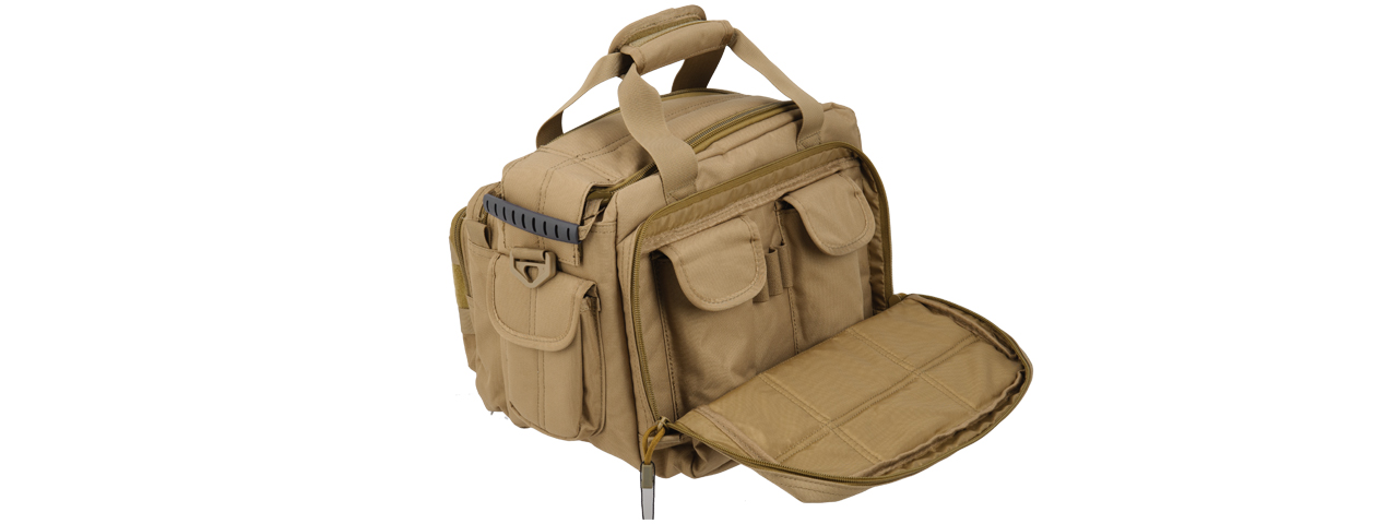 CA-980TN NYLON RANGE BAG (TAN) - Click Image to Close