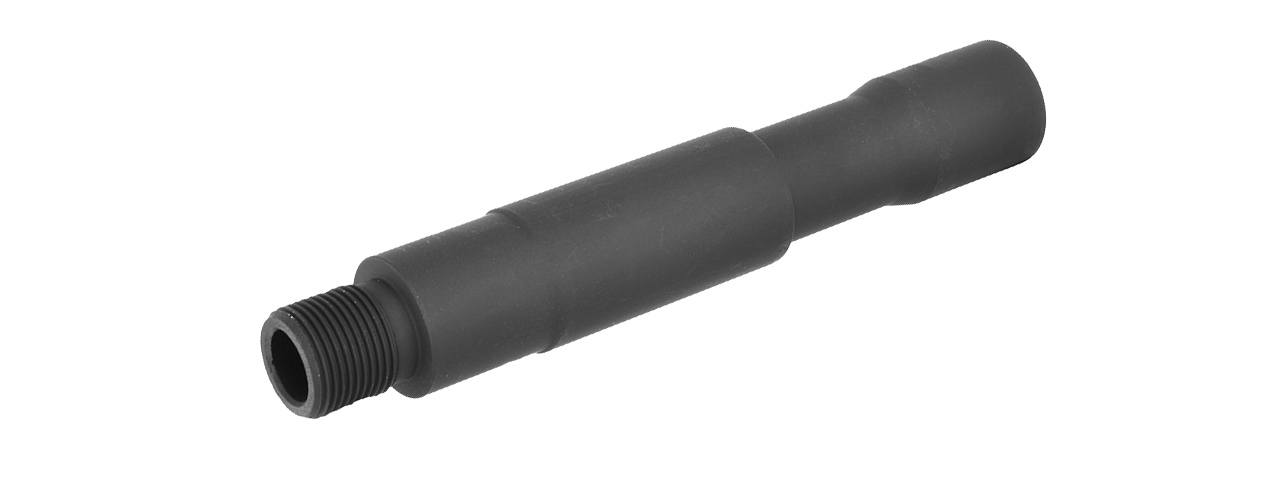 Lancer Tactical Aluminum M4 4" AEG Outer Barrel Extension [14mm CCW] - Click Image to Close